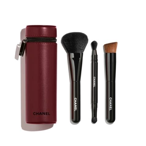 chanel limited edition brush set|chanel retractable brushes.